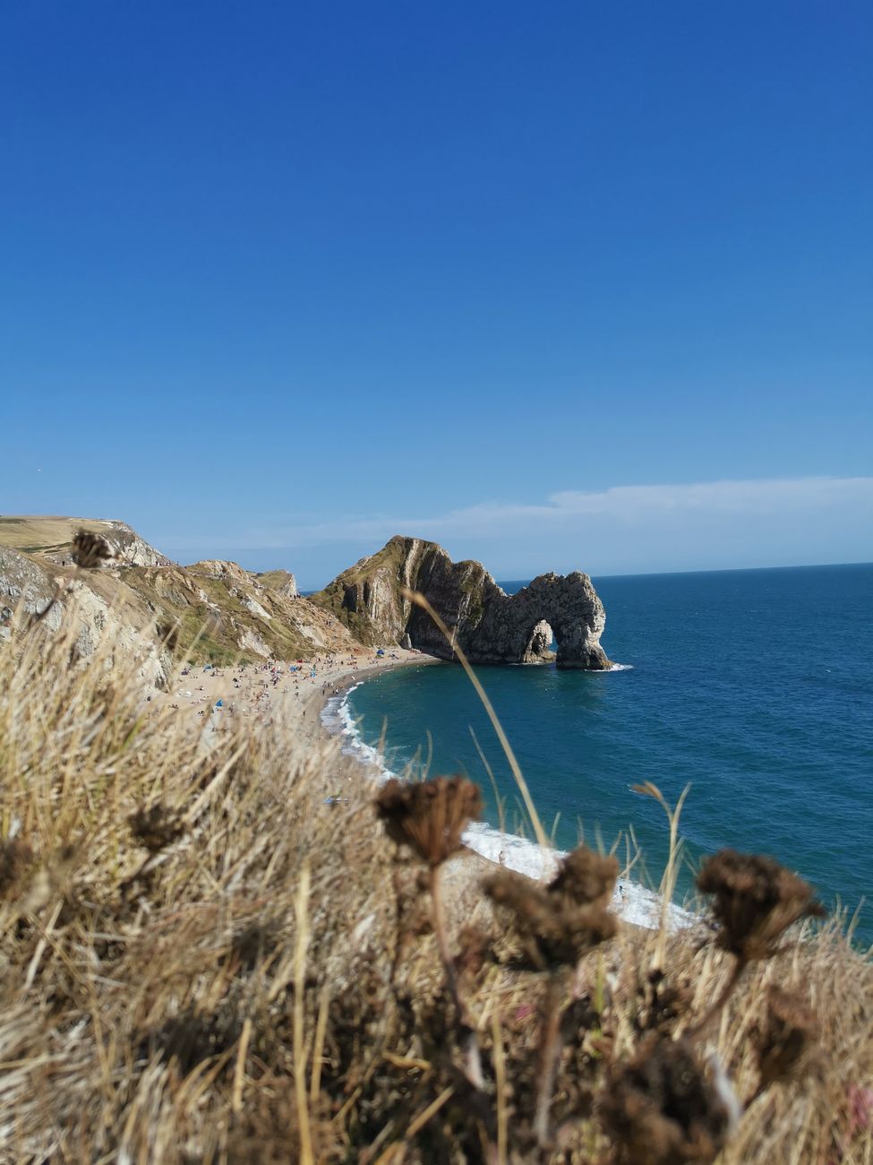 jurassic coast along english channel